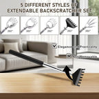 SIKEMAY 5 Pack Back Scratcher, Fathers Day Dad Gifts, Stocking Stuffers for Men Women Adults Teens Boys, Adults Prizes, Easter Basket Stuffers, Funny Gag Small Gifts for Christmas Valentines Birthdays