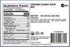 Yupik Organic Sunny Soup Mix with Lentils & Green Peas, 2.2 lb (35.2 oz), Non-GMO, Vegan, Kosher, Source of Protein, Fiber & Iron, Ideal for Soups, Salads & Vegetarian Meals