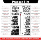 500 Pcs Tiny Screws Tiny Micro Repair Screw Kit M1.2/M1.4/M2.0 Small Replacement Screws Black Laptop Computer Electronic Screw Assortment Kit with Screwdriver for Glasses Watches