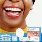 Snap-On Veneers Teeth & Dentures for Women – Reusable False Teeth Cover, Natural Look, Comfort Fit (3 Pairs)-010