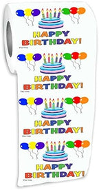 Happy Birthday Toilet Paper Birthday Tissue Paper Office Friends Family Home Joke Gag Gift