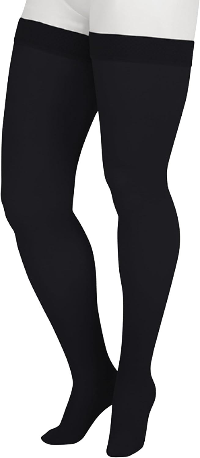 Juzo Soft 2001 Thigh-High 20-30mmhg Compression Closed Toe Stocking, Regular