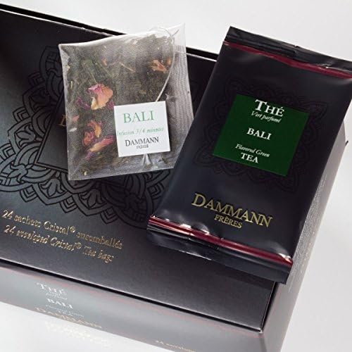 DAMMANN FRERES - BALI Tea - 24 wrapped crystal envelopped tea bags
