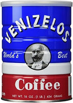 Venizelos Greek Style Ground Coffee, 1 lb Jar (2 Pack)