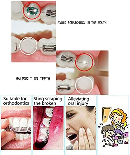 Dental Oral Care Orthodontics Wax with Fruit Smell for Brace Wearers Flavored Gum Protection (6 Boxes)