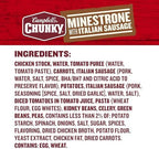 Campbell’s Chunky Soup, Minestrone with Italian Sausage Soup, 18.8 Oz Can