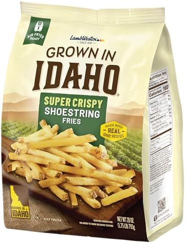 Grown in Idaho Super Crispy Shoestring Fries, 28 Oz