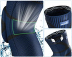 NEENCA Knee Braces for Knee Pain Relief, Compression Knee Support Sleeve for Meniscus Tear, ACL, Arthritis, Joint Pain, Injury Recovery, Circulation, Sports. Women Cycling Leg Warmers, Keep Leg Warm