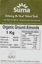 Suma - Organic Ground Almonds - 1Kg