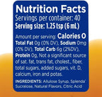 Splenda Multi-Use Allulose Syrup, Zero Calorie, Sugar Free Substitute for Maple Syrup, Honey, Agave and Brown Sugar, 8oz Bottle