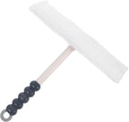 Double-Sided Window Squeegee for Shower and Car Windshield, Gray Bathroom and Car Glass Cleaning Tool with Water Scraper, Household Glass Cleaner for Home and Vehicle Use