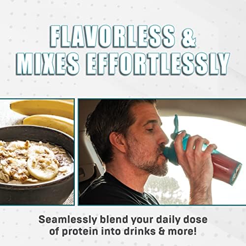 GENEPRO GEN. 3 Unflavored Protein Powder - New Formula - Lactose-Free, Gluten-Free, & Non-GMO Whey Isolate Supplement Shake (3rd Generation, 45 Servings)