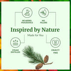 SVA Pine Needle Essential Oil – 4 Fl Oz – 100% Natural Pine Needle Oil - for Diffuser, Hair Care, Face, Skin Care, Aromatherapy, Scalp and Body Massage, Soap and Candle Making – with Dropper