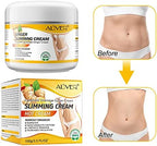 Ginger Slimming Cream - Hot Fat Burning Weight Loss Full Body Anti-Cellulite Cream for Belly, Perfect for Cellulite, Soothing, Relaxing, Tightening