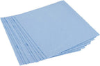 jojofuny 80pcs Microfiber Cleaning Cloths for Glasses Jewelry Camera Lenses Screen Blue No Scratch Reusable