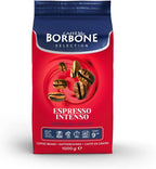 Caffè Borbone Whole Bean Coffee, Medium Roast Robusta Blend, Espresso Intenso, Strong and Creamy Italian Coffee, 2.2 lb Bag