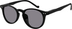 Eyekepper Oval Spring Hinges Ladies Reading Sunglasses +2.75 Grey Tinted Lens Round Reader Eyeglasses for Women Reading under the Sun