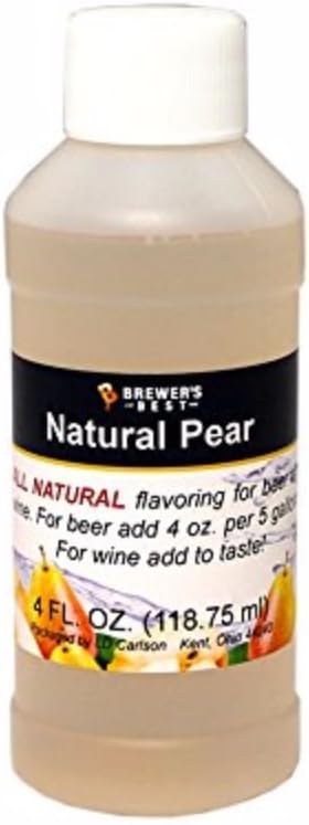 Brewer's Best Natural Beer and Wine Fruit Flavoring (Pear)