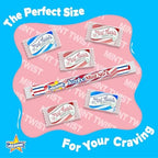 Atkinson's Natural Mint Twists - Peppermint Red & White Candy - Gluten Free, Kosher, Vegan - 2 lb. Laydown Bag