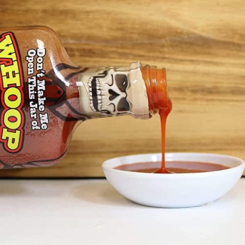 Premium Ghost Pepper Hot Sauce and Carolina Reaper Hot Sauce Gift Set - Packaged in Collectible Figurine Bottles – Perfect for Chicken Wings or a Gift for the Hot Sauce Fanatic