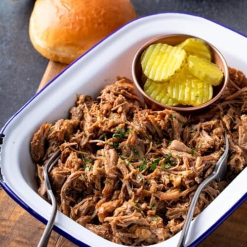 Old Hacienda Beef Barbacoa, | 100% Shredded Seasoned Beef with Sauce | Fully Cooked & Ready to Eat | 18g Protein | No Preservatives, Artificial Flavors or Colors | BPA Free Pouch | Pack of 3 - 8 oz
