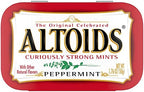 Altoids Curiously Strong Breath Mints, Peppermint, 1.76-Ounce Tins, 3-Pack