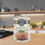 Free & Easy - Organic Chickpea & Vegetable Curry Ready Meal - 400g
