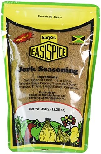 Karjos Easispice Jerk Seasoning -350g/12.25 oz