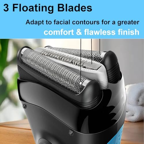 32B Series 3 Replacement Head for Braun ProSkin Electric Shaver, Compatible with Braun Foil Shaver 3000s 3010s 3020s 3030s 3040s 3050cc 3070cc 3080s 3090cc 320 330 340 350cc (1 Pack)
