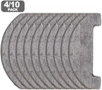 Washable Mop Cloth for uninell UR3 Robot Vacuum Cleaner, Reusable Microfiber Cleaning Pad, Replacement Mop Head for Floor Cleaning, 4-Pack or 10-Pack(10 PACK)