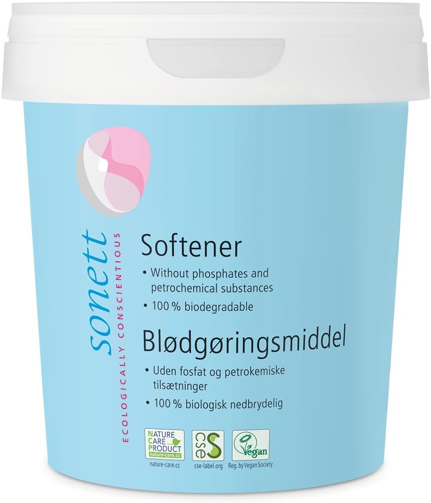 Sonett Organic Laundry Detergent Softener Blodgoringsmiddel (18 oz 500g)