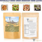 WILD GREEK THYME HERB DRIED PREMIUM QUALITY- from Mount Olympus Handpicked and Air-Dried in DoyPack with ZipLock for Awesome Freshness and Aroma - Mediterranean Seasoning (1.41 Ounce (Pack of 1), Thyme)