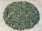 GAF TREASURES 2 oz Lot Natural Semi Green Aventurine Gemstone Chips, Crushed Mini Tumbled Crystals, Undrilled Crystal Chips (Green Aventurine)