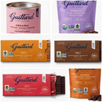 Guittard Baking Chocolate Variety Pack (6 Pack) – Premium Baking Bars, Organic Chocolate Wafers & Natural Unsweetened Cocoa Powder – 100% Unsweetened, 64% Semi-Sweet, 70% Bittersweet & Milk Chocolate for Baking, Desserts & Gourmet Recipes