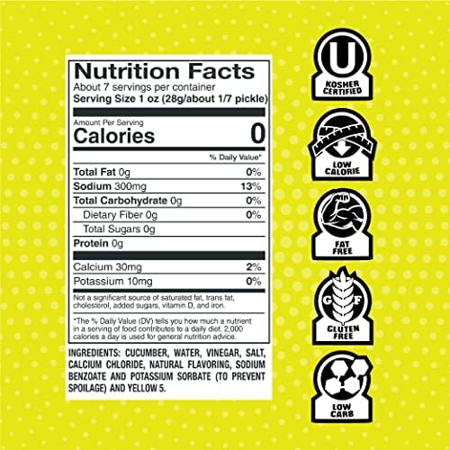 Van Holten's Pickles - Sour Sis Pickle-In-A-Pouch - 6 Pack
