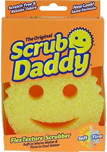 Scrub Daddy SCBSDPDQ Scrub Sponge Yellow (Single Pack)