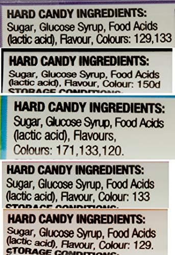 Topps Push Pop, Assorted, 0.5-Ounce Pops (Pack of 36)