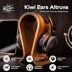 Linsoul Kiwi Ears Altruva Over Ear Headphone, Hi-Fi 50mm Dynamic Driver Monitoring (BlackGrey) Tripowin Nova Monitor Headphone Cable, Over-Ear Wired(4.4mm, Black)