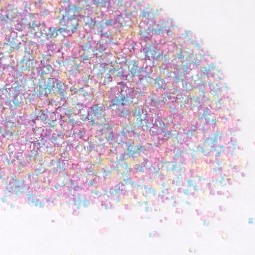 Sweets Indeed Pastel Sugar, Edible Sprinkle Sugar Mix, Perfect for Cake Decorations, Baking, Ice Cream, Cookies, Cupcake Topper, 4 ounces