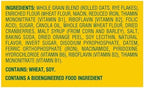 belVita Breakfast Bars Biscuits, Cranberry Orange, 8 Packs (4 Biscuits Per Pack)