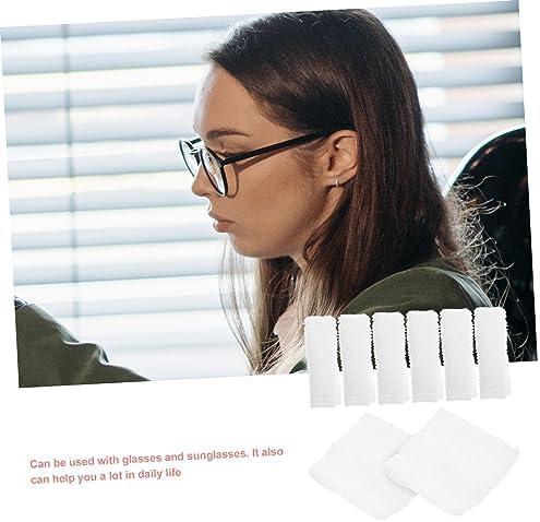 NOLITOY 32pcs Ear Cushions for Sunglasses Comfortable Ear Pads for Facial Masks and Protection Washable and Reusable for Long-Term Wear