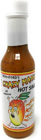 Branford's Originals, Crazy Mango Hot Sauce, 5 oz