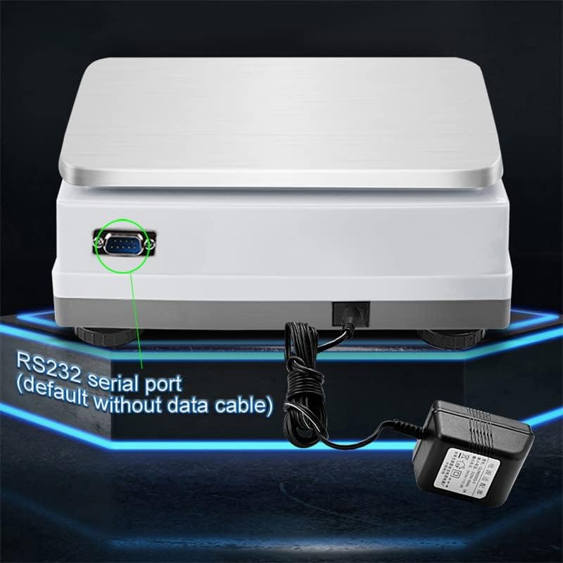 Hochice High Precision Lab Gram Counting Scale Scientific Analytical Laboratory Balance Digital Electronic Scale Jewelry Scales 1000gx0.01g Accurate with RS232 Port