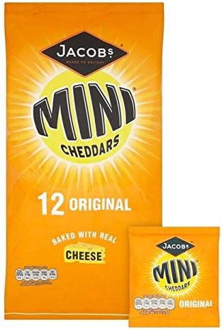Jacob's Cheese Mini Cheddars 25g x - 12 per pack