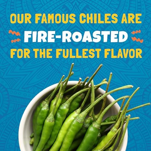 Ortega Fire Roasted Diced Green Chiles, Mild, 4 oz (Pack of 12)