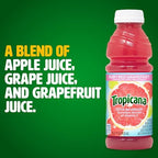 Tropicana Ruby Red Grapefruit Juice Drink, 15.2 fl oz Bottles, (Pack of 12)