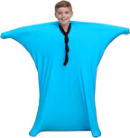 Special Supplies Sensor Body Socks Full-Body Package That Breathable and Comfortable Sensory Bag for Adults(Sky Blue,Small/S)