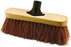 Elliott 25 cm Natural Coconut Fibre FSC Certified Broom Head Replacement with Stiff Bristles – Heavy Duty, Ideal for Indoor use, Homes, Kitchens and Spring Cleaning, Brown