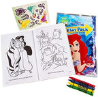 Set Of 15 Princess Play Packs Fun Party Favors Coloring Book Crayons Stickers Plus Loot Bags, Door Hanger