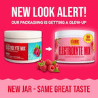 Dr. Price’s Electrolytes Powder Bulk – Raspberry, 90 Servings | Sugar Free Hydration Drink Mix with 72+ Trace Minerals, Manganese | Keto Electrolytes | Vegan, Doctor-Formulated, Made in USA